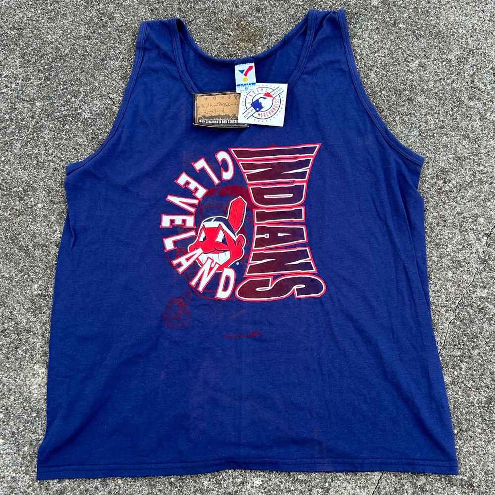 Vintage 90s DS Cleveland Indians Tank Top